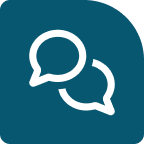 Speech bubbles icon