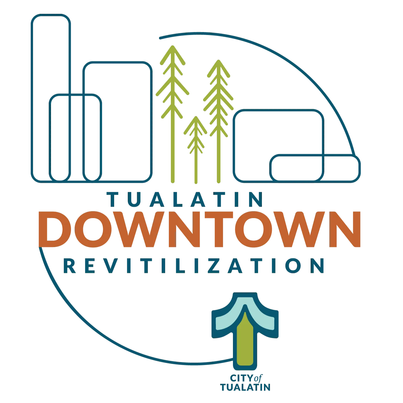 Tualatin Downtown Revitalization Logo