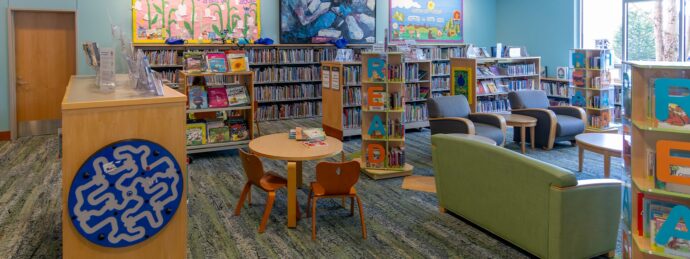 Children's Room at Tualatin Public Library