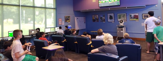 Teen Room at Tualatin Public Library