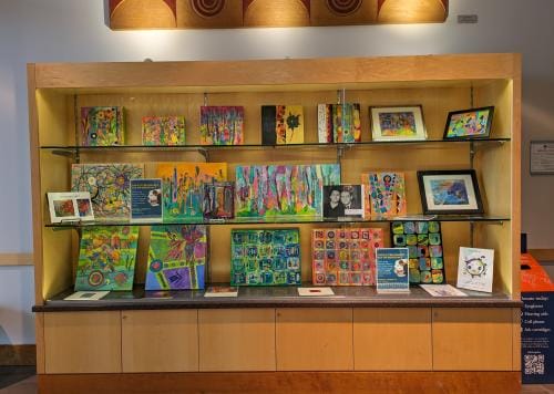 Library Display Case