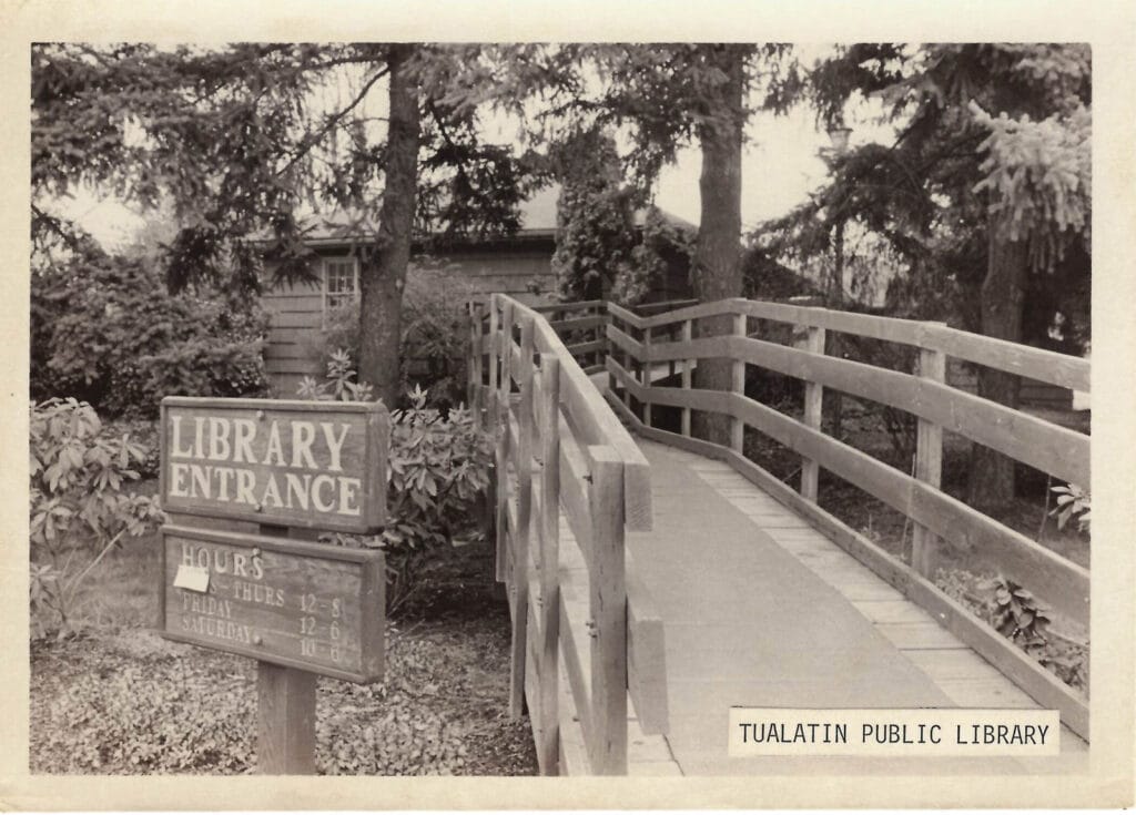 Tualatin library historic