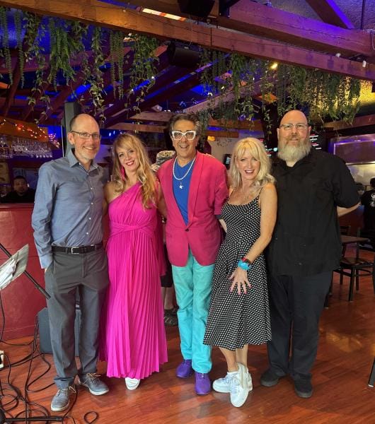 Bottle blonde quartet of 5