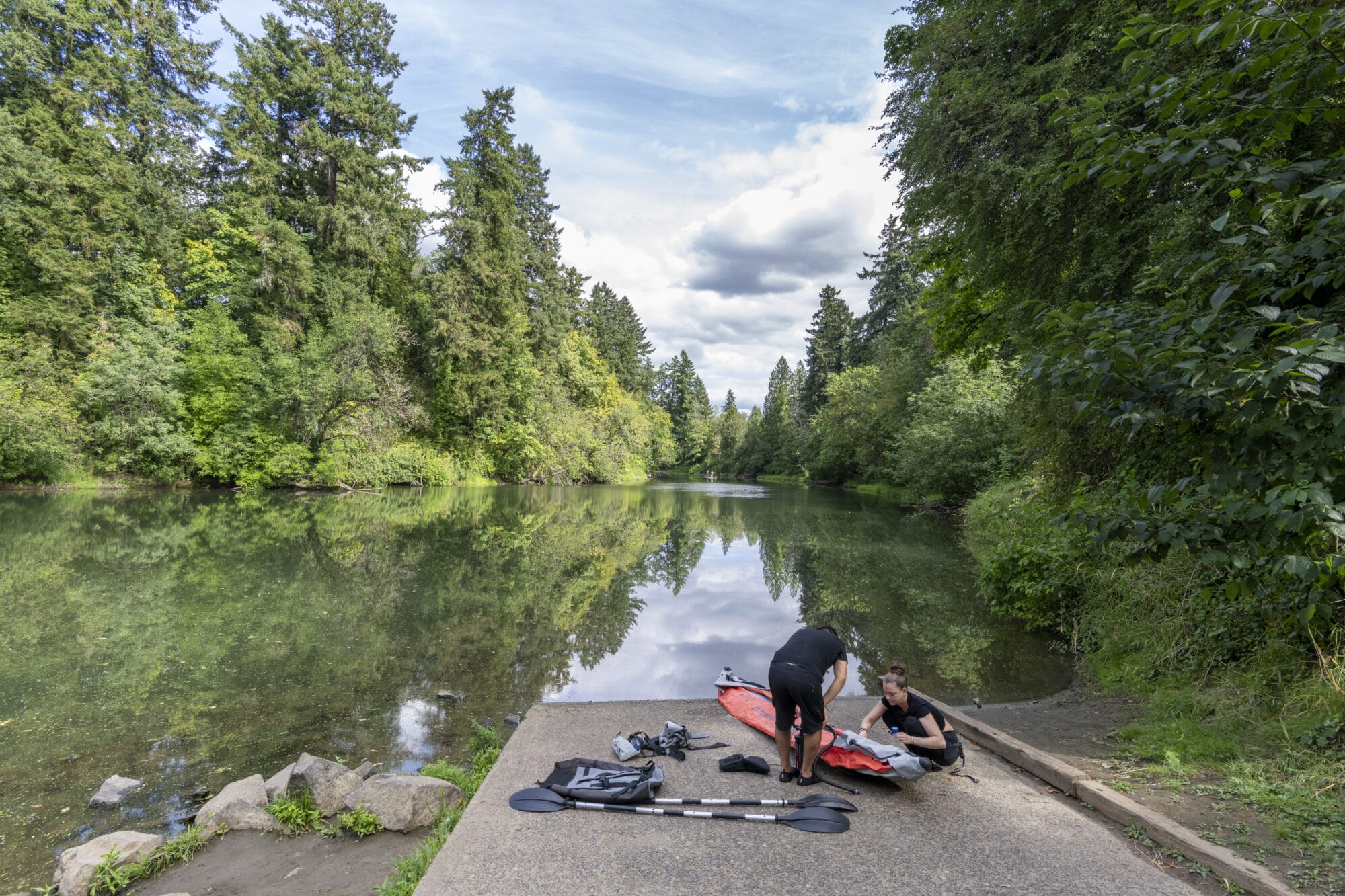 Tualatin Community Park boat launch