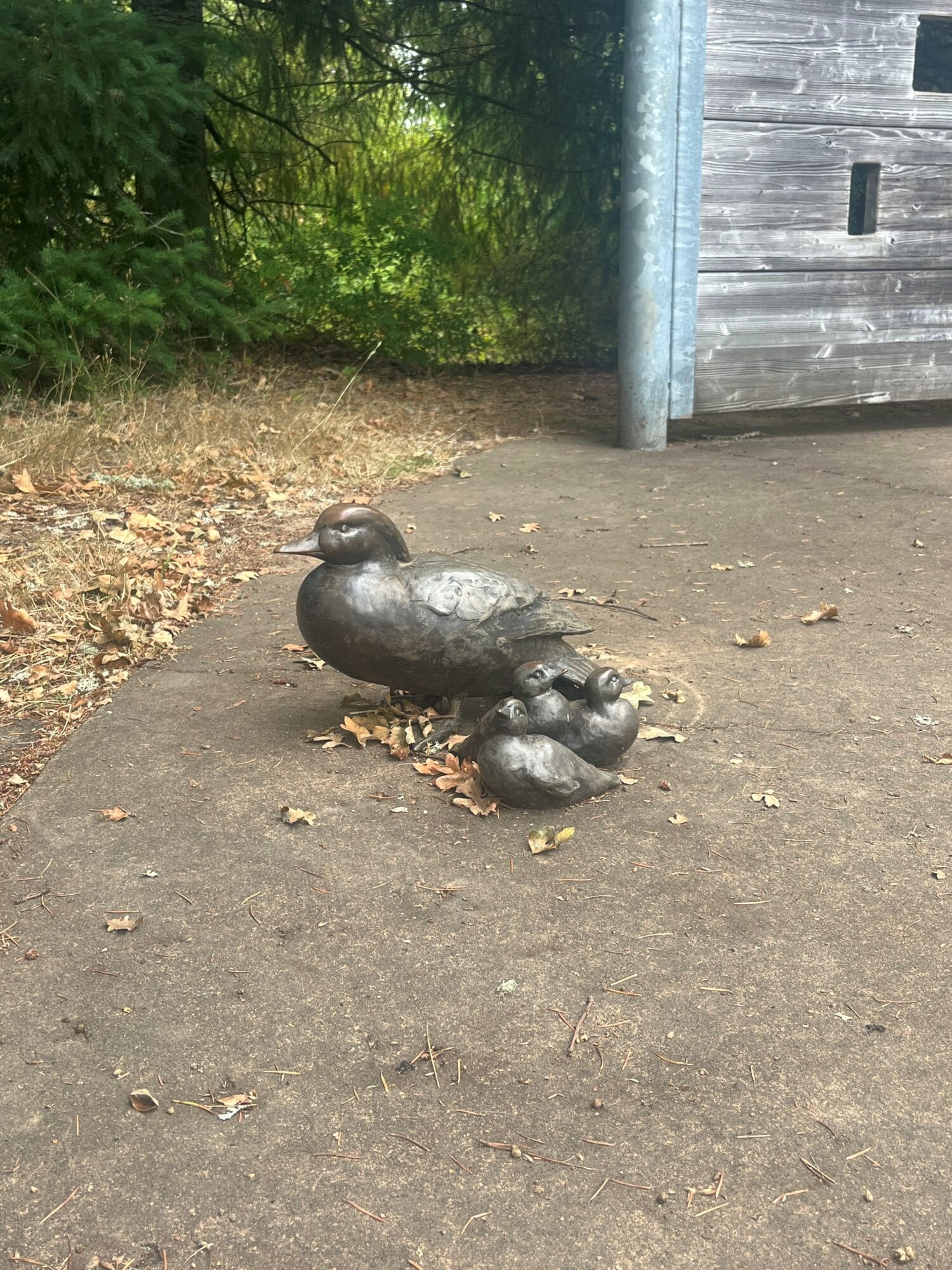 Brown's Ferry Park duck statue