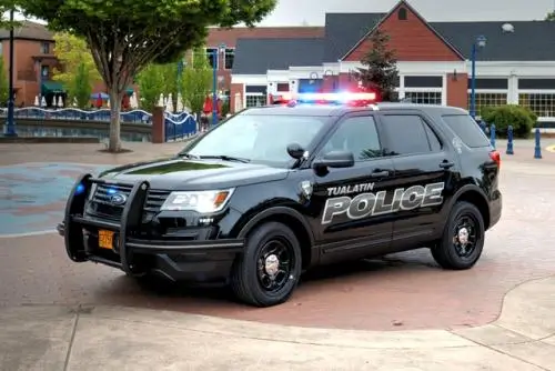 Tualatin police vehicle